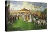The Country Fair-Cecil Gordon Lawson-Stretched Canvas