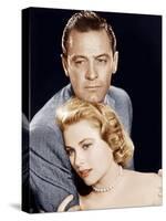 THE COUNTRY GIRL, from left: William Holden, Grace Kelly, 1954-null-Stretched Canvas