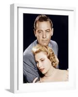 THE COUNTRY GIRL, from left: William Holden, Grace Kelly, 1954-null-Framed Photo