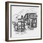 The Country Home of the Emperor of China-null-Framed Giclee Print