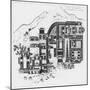 The Country Home of the Emperor of China-null-Mounted Giclee Print