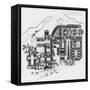 The Country Home of the Emperor of China-null-Framed Stretched Canvas
