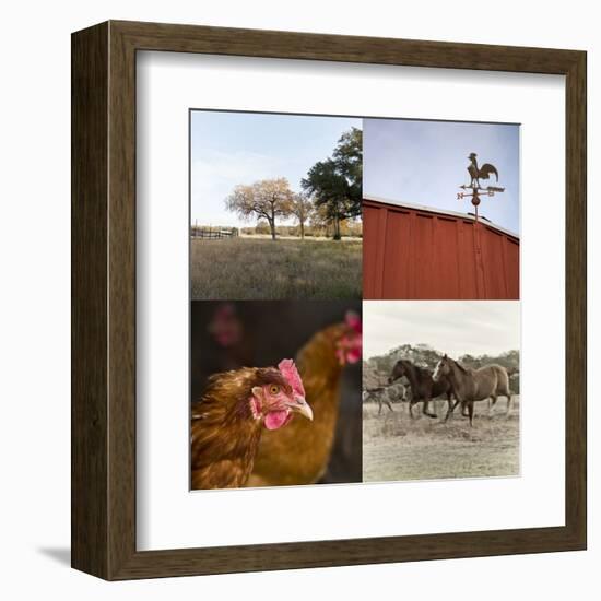 The Country II-Sidney Aver-Framed Art Print