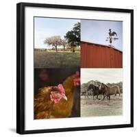 The Country II-Sidney Aver-Framed Art Print