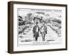 The Country in the Future, 1876-Charles Samuel Keene-Framed Giclee Print