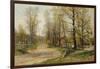 The Country Lane-Hugh Jones-Framed Giclee Print