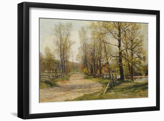 The Country Lane-Hugh Jones-Framed Giclee Print