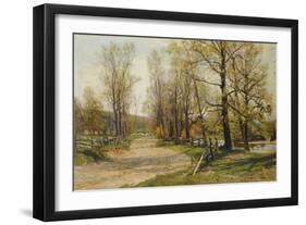 The Country Lane-Hugh Jones-Framed Giclee Print