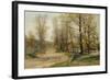 The Country Lane-Hugh Jones-Framed Giclee Print