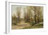 The Country Lane-Hugh Jones-Framed Premium Giclee Print