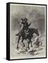 The Country Postman-George L. Seymour-Framed Stretched Canvas