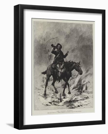 The Country Postman-George L. Seymour-Framed Giclee Print