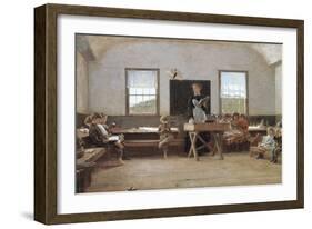 The Country School-Winslow Homer-Framed Giclee Print