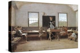 The Country School-Winslow Homer-Stretched Canvas