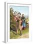 The Country Walk, C1880-null-Framed Giclee Print