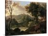 The Countryside around Florence, Italy, Late 18th-Early 19th Century-Francois-xavier Fabre-Stretched Canvas