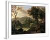 The Countryside around Florence, Italy, Late 18th-Early 19th Century-Francois-xavier Fabre-Framed Giclee Print