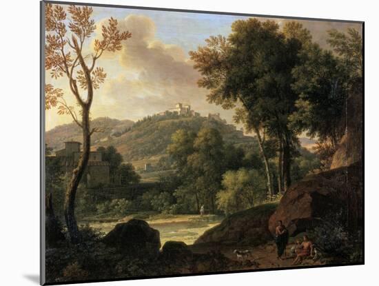 The Countryside around Florence, Italy, Late 18th-Early 19th Century-Francois-xavier Fabre-Mounted Giclee Print