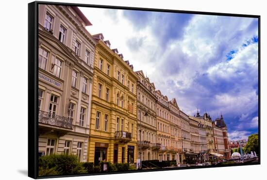 The Countryside of the West Bohemian Spa Triangle Outside of Karlovy Vary, Bohemia, Czech Republic-Laura Grier-Framed Stretched Canvas