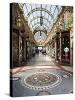 The County Arcade in the Victoria Quarter, Leeds, West Yorkshire, Yorkshire, England, UK, Europe-Mark Sunderland-Stretched Canvas