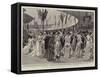 The County Bazaar at the Earl's Court Military Exhibition-Frederic De Haenen-Framed Stretched Canvas