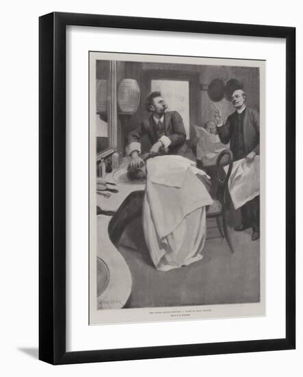 The County Council Election, a Victim to Party Politics-Amedee Forestier-Framed Giclee Print