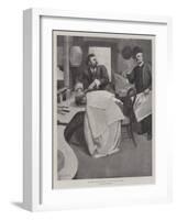 The County Council Election, a Victim to Party Politics-Amedee Forestier-Framed Giclee Print