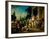 The County Election, 1852-George Caleb Bingham-Framed Giclee Print