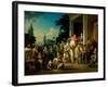 The County Election, 1852-George Caleb Bingham-Framed Giclee Print