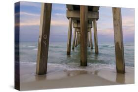 The County Pier in Panama City, Florida, Panama City Beach-Marco Isler-Stretched Canvas