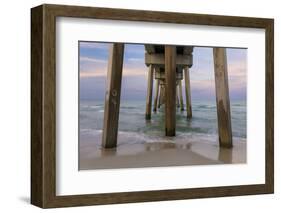 The County Pier in Panama City, Florida, Panama City Beach-Marco Isler-Framed Photographic Print