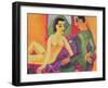 The Couple, 1923-Ernst Ludwig Kirchner-Framed Giclee Print