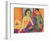 The Couple, 1923-Ernst Ludwig Kirchner-Framed Giclee Print