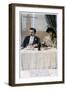 The Couple, French Postcard, C1900-null-Framed Giclee Print