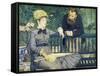 The Couple Guillemet in a Conversatory, 1879-Edouard Manet-Framed Stretched Canvas