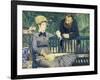 The Couple Guillemet in a Conversatory, 1879-Edouard Manet-Framed Giclee Print