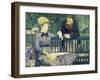 The Couple Guillemet in a Conversatory, 1879-Edouard Manet-Framed Giclee Print