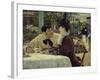 The Couple of Pere Lathuille, 1879-Edouard Manet-Framed Giclee Print