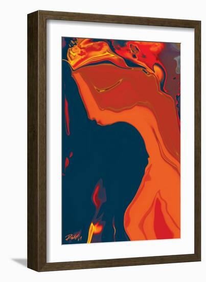 The Couple-Rabi Khan-Framed Art Print