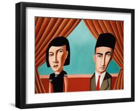 The Couple-Mark Ulriksen-Framed Art Print