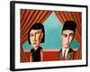 The Couple-Mark Ulriksen-Framed Art Print