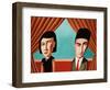 The Couple-Mark Ulriksen-Framed Art Print