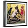 The Courageous Cat-McConnell-Framed Giclee Print