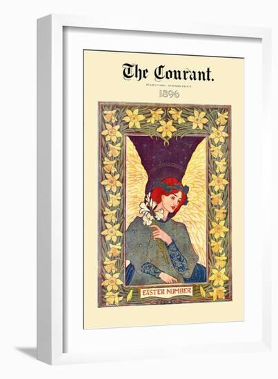 The Courant. 1896 Easter Number-Louis Rhead-Framed Art Print