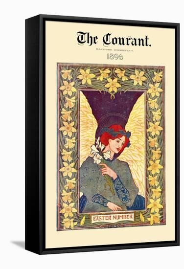 The Courant. 1896 Easter Number-Louis Rhead-Framed Stretched Canvas