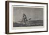 The Courier of the Desert-Alberto Pasini-Framed Giclee Print