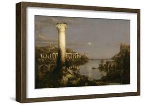 The Course of Empire: Desolation, 1836-Thomas Cole-Framed Giclee Print