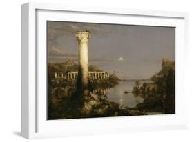 The Course of Empire: Desolation, 1836-Thomas Cole-Framed Giclee Print