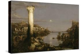 The Course of Empire: Desolation, 1836-Thomas Cole-Stretched Canvas