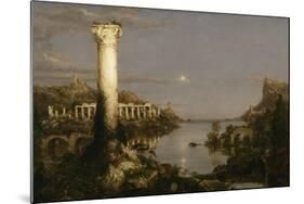 The Course of Empire: Desolation, 1836-Thomas Cole-Mounted Giclee Print